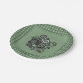 Papieren borden papieren bordje (Gekanteld)