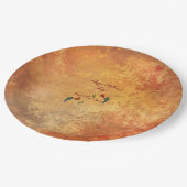 Papieren borden papieren bordje (Gekanteld)