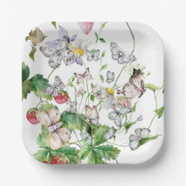 Papieren borden papieren bordje