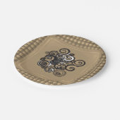 Papieren borden papieren bordje (Gekanteld)