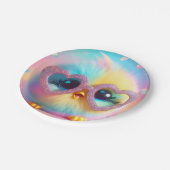 Papieren borden papieren bordje (Gekanteld)