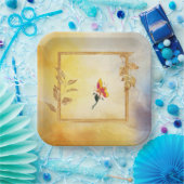 Papieren borden papieren bordje (Feest)