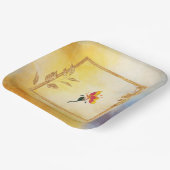 Papieren borden papieren bordje (Gebogen)