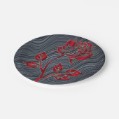 Papieren borden papieren bordje (Gekanteld)