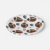 Papieren borden papieren bordje (Gekanteld)