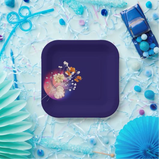 Papieren borden papieren bordje (Feest)