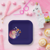 Papieren borden papieren bordje (Feest)