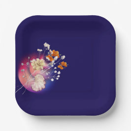 Papieren borden papieren bordje