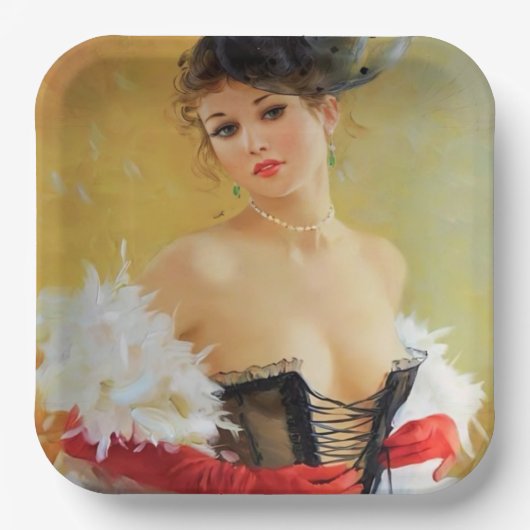 Papieren Borden Papieren Bordje (Voorkant)