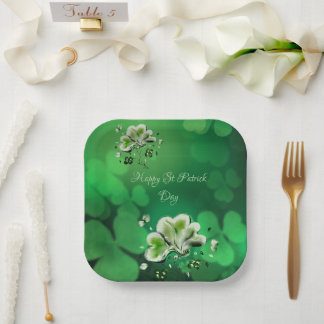 Papieren borden partij papieren bordje