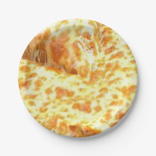 Papieren borden Pizza Bordje (Voorkant)