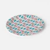 Papieren Borden Popsicles Papieren Bordje (Gekanteld)