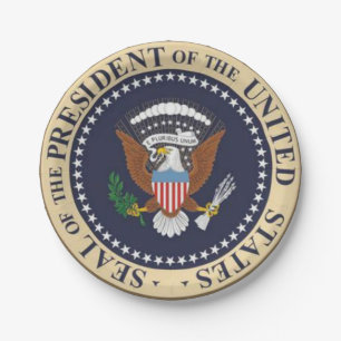 Papieren Borden President Papieren Bordje