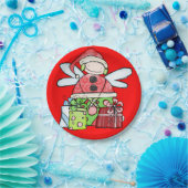 Papieren Borden, prettige kerstkerstkerstman Bordje (Feest)