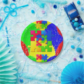 Papieren Borden puzzels Papieren Bordje (Feest)