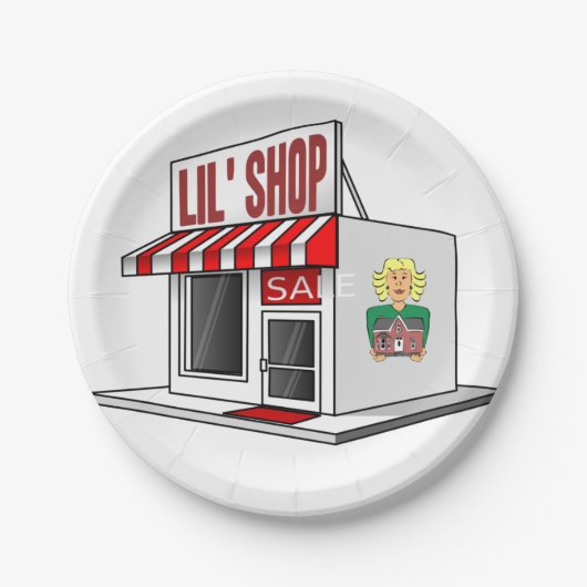 Papieren Borden Realtor Bordje (Voorkant)