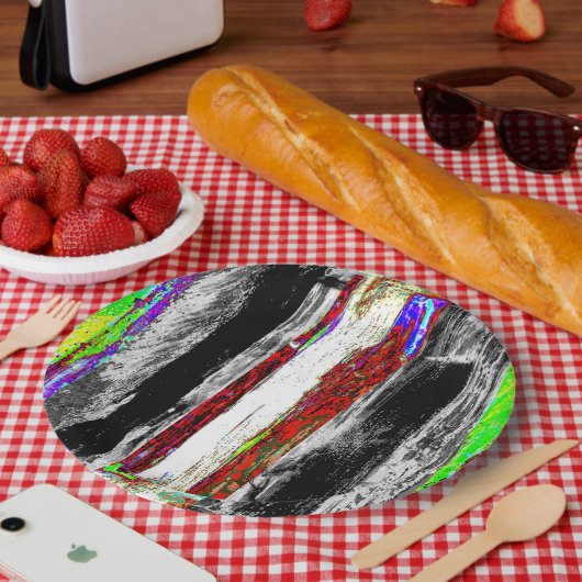 Papieren borden – Reflectielagen Bordje (Picknick)