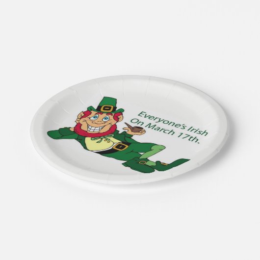 Papieren Borden Saint Patrick's Day Papieren Bordje (Gekanteld)