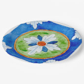 Papieren borden SCT_P8-1 Traditioneel Siciliaans o Papieren Bordje (Gekanteld)