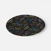 Papieren Borden september, 15 oktober Bordje (Gekanteld)