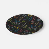 Papieren Borden september, 19 oktober Bordje (Gekanteld)