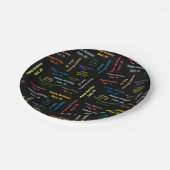 Papieren Borden september, 26 oktober Bordje (Gekanteld)