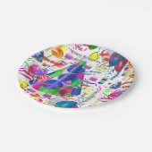 Papieren Borden september, 5 september, september, Papieren Bordje (Gekanteld)