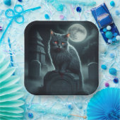 Papieren borden Serie 1 Dark 07 Bordje (Feest)