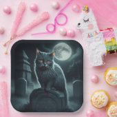 Papieren borden Serie 1 Dark 07 Bordje (Feest)