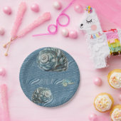 Papieren borden Shell Papieren Bordje (Feest)