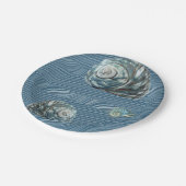 Papieren borden Shell Papieren Bordje (Gekanteld)