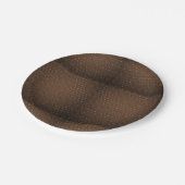 Papieren borden Sinaasappel Papieren Bordje (Gekanteld)