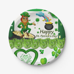 Papieren borden St. Patrick's Day Bordje