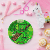 Papieren borden St. Patrick's Day Bordje (Feest)