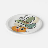 Papieren borden St. Patrick's Day Cat Papieren Bordje (Gekanteld)