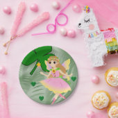 Papieren borden St. Patrick's Day Fairy Papieren Bordje (Feest)