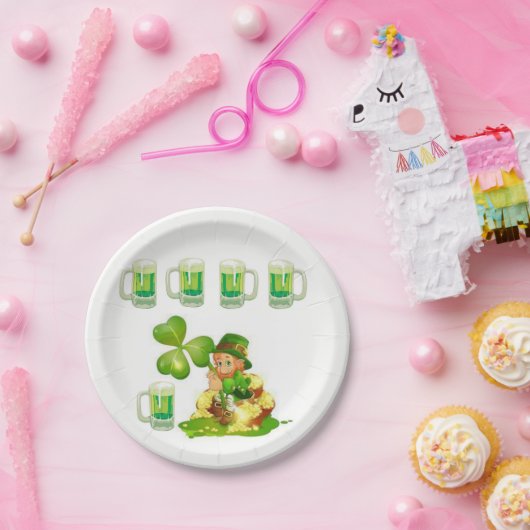 Papieren borden St. Patrick's Day Papieren Bordje (Feest)