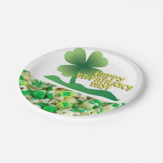 Papieren borden St. Patrick's Day Papieren Bordje (Gekanteld)