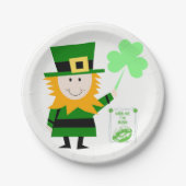 Papieren borden St. Patrick's Day Papieren Bordje (Voorkant)