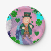 Papieren borden St. Patrick's Day Papieren Bordje (Voorkant)