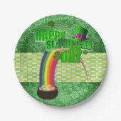 Papieren borden St. Patrick's Day Papieren Bordje (Voorkant)