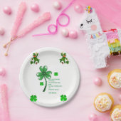 Papieren borden St. Patrick's Day Papieren Bordje (Feest)
