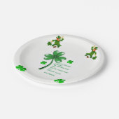 Papieren borden St. Patrick's Day Papieren Bordje (Gekanteld)