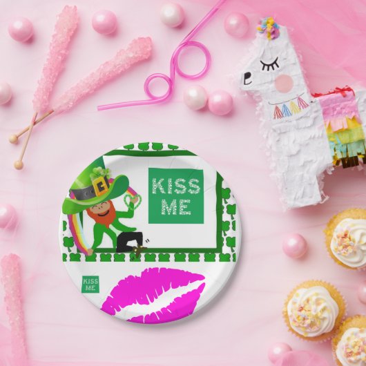 Papieren borden St. Patrick's Day Papieren Bordje (Feest)