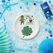 Papieren borden St. Patrick's Day Papieren Bordje (Feest)