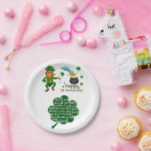 Papieren borden St. Patrick's Day Papieren Bordje (Feest)