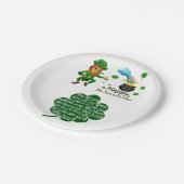 Papieren borden St. Patrick's Day Papieren Bordje (Gekanteld)