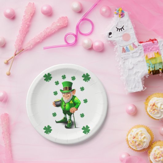 Papieren borden St. Patrick's Day Papieren Bordje (Feest)