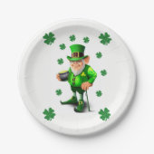 Papieren borden St. Patrick's Day Papieren Bordje (Voorkant)