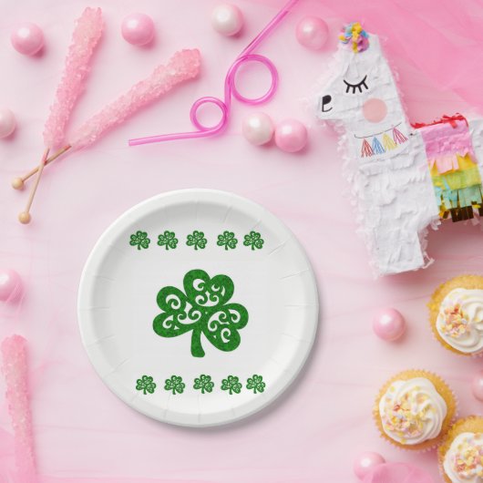 Papieren borden St. Patrick's Day Papieren Bordje (Feest)